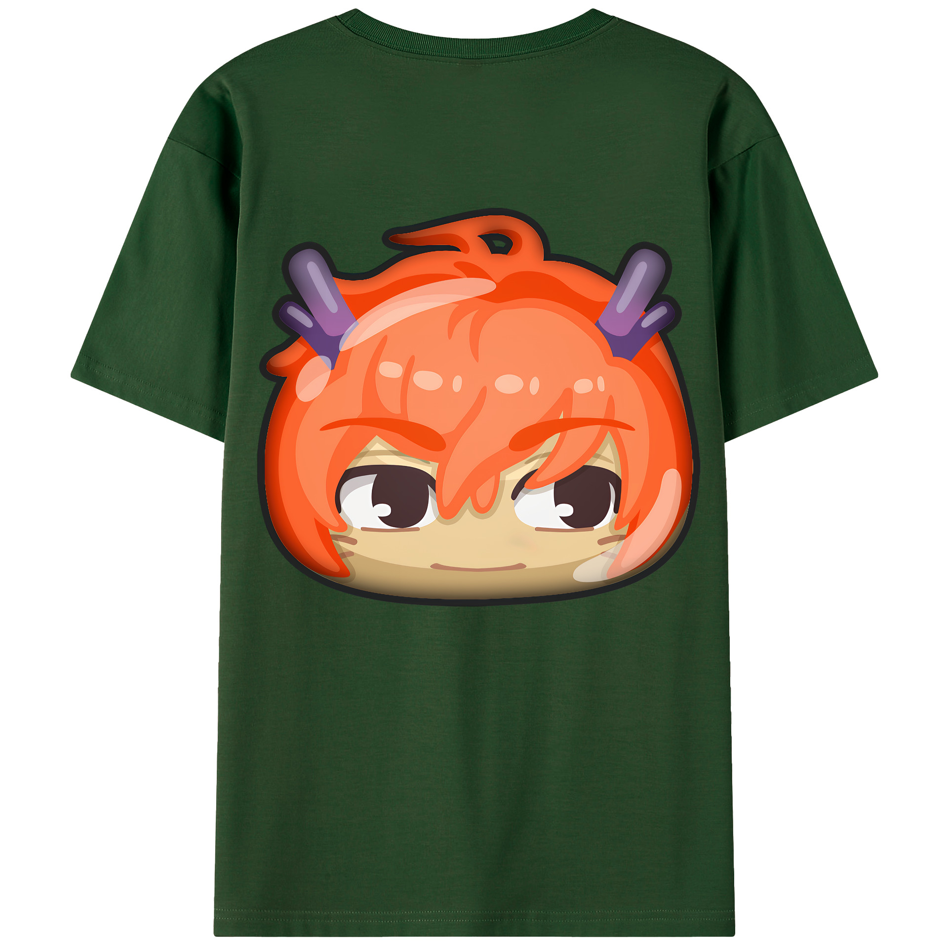 （画像用） 妖怪ウォッチ Yo-kai Watch 綿100％半袖Tシャツ（背面プリント）